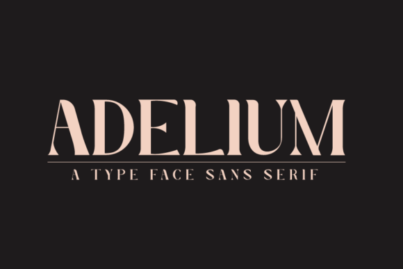 Adelium: A Bold Serif for Editorial Design