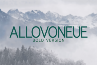 Allovoneue Bold: A Modern Font for Creative Projects