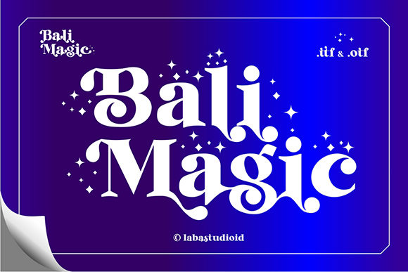 Bali Magic: A Serif Font Review