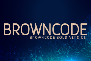 Browncode Bold: A Stylish Font for Makers