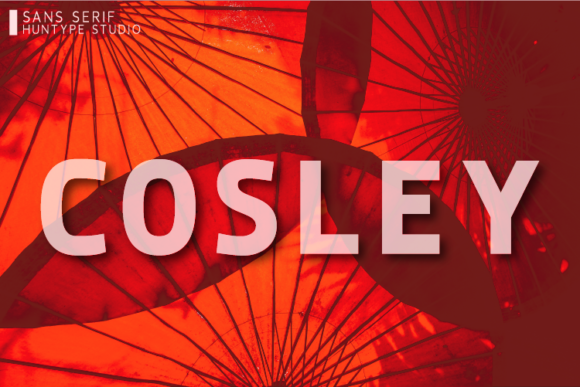 Cosley Font: Bold & Sophisticated