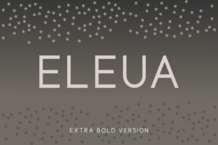 Eleua Extra Bold: A Clean, Confident Font