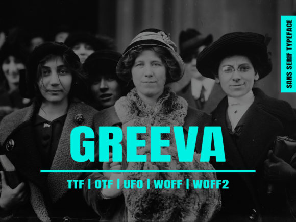 Greeva: A Bold Sans Serif Font for Creators