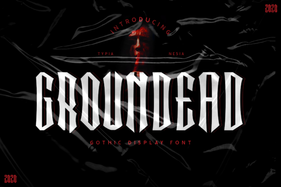 Groundead: A Bold Blackletter Font