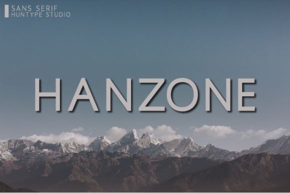 Hanzone: A Bold Font for Business