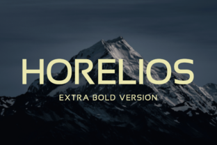 Horelios Extra Bold Font