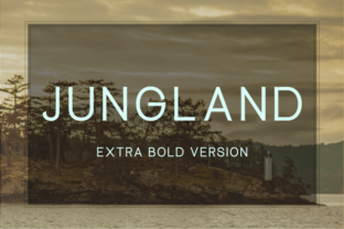 Jungland Extra Bold: A Font for Impact