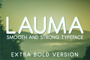 Lauma Extra Bold: A Bold Sans Serif for Web Design