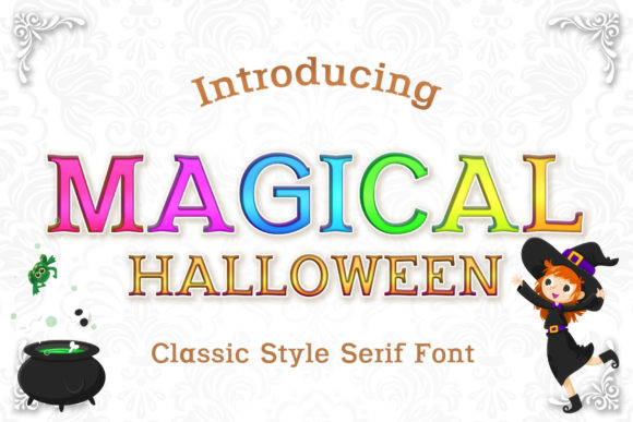 Magical Halloween Font for Business