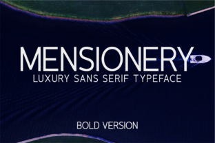 Mensionery Bold Font for Business