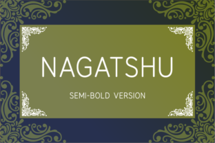 Nagatshu Semi-Bold Font