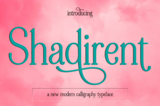 Shadirent: A Stylish Serif for Bold Design