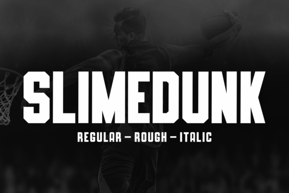 Slimedunk: A Bold Sans Serif for Modern Design