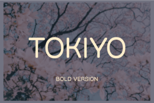 Tokiyo Bold: A Font for Business Brilliance