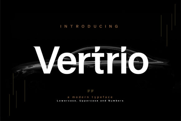 Vertrio: A Bold Serif Font for Business