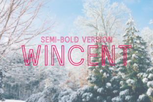 Wincent Outline Semi-Bold Font
